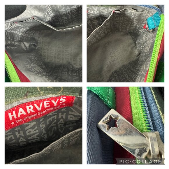Harvey's Seatbelt Multi-color Medium Tote Bag Limited Edition - Picture 12 of 13